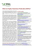 Cover What are Highly Hazardous Pesticides (HHPs)?